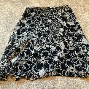 Kate Hill 100% silk Skirt